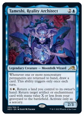 + Tameshi, Reality Architect near mint englisch Kamigawa Neon Dynasty Rare Magic