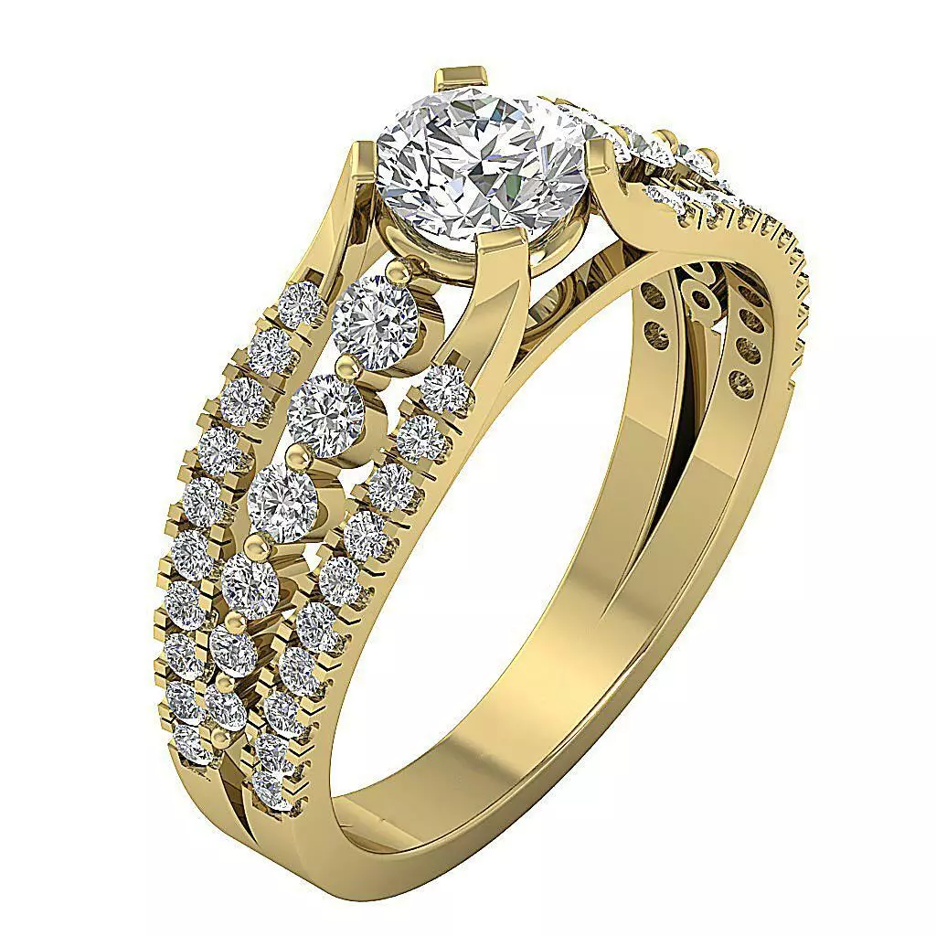 Natural diamond ring best sale price