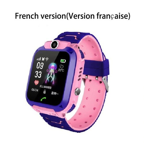Q19 Montre Intelligente Smartwatch Enfant SOS Téléphone Carte Sim IP67 IOS Andro - Photo 12 sur 36