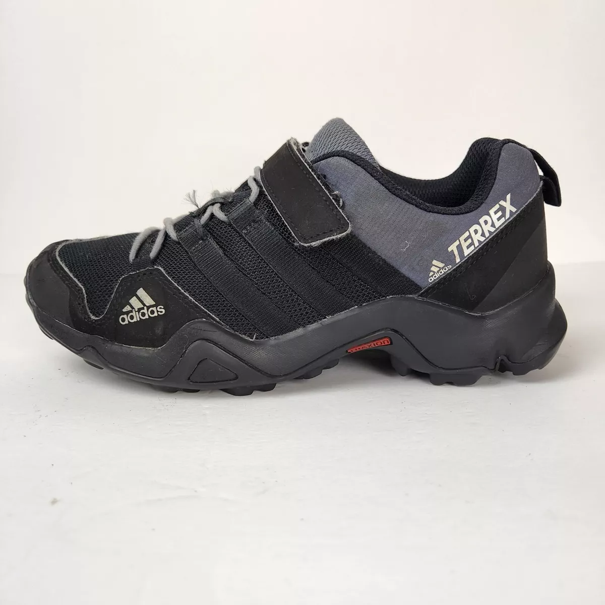 Adidas Youth Terrex AX2R CF BB1930 Black Blue Hiking Shoes Round