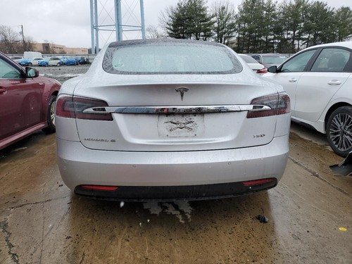 2012-2020 Tesla Model S Trunk Liftgate Tailgate Driver Side Cover Panel Trim OEM - Picture 11 of 15