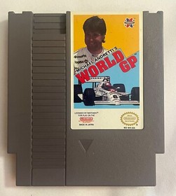 Nintendo NES Michael Andretti's World Grand Prix GP CIB Tested