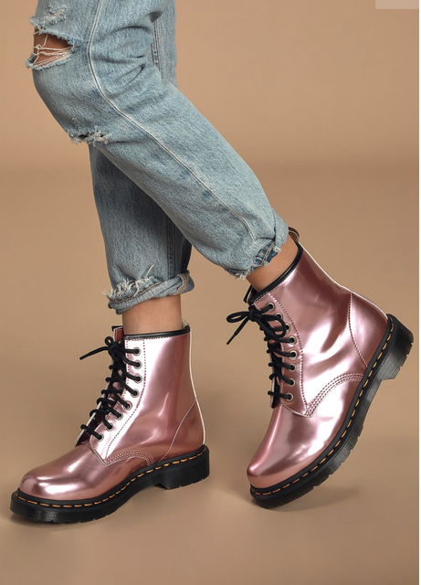 dr martens vegan snake
