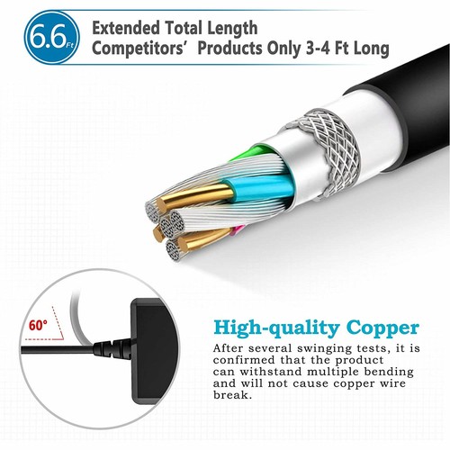 PwrON US AC DC 5V 1A 5V 1000mA Switching Power Supply Cord adapter 4.0mm x 1.7mm - Picture 6 of 6