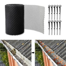 Gutter Net Protection Mesh Gutter Leaf Debris Guards Drain Pipe Cover Downpipe