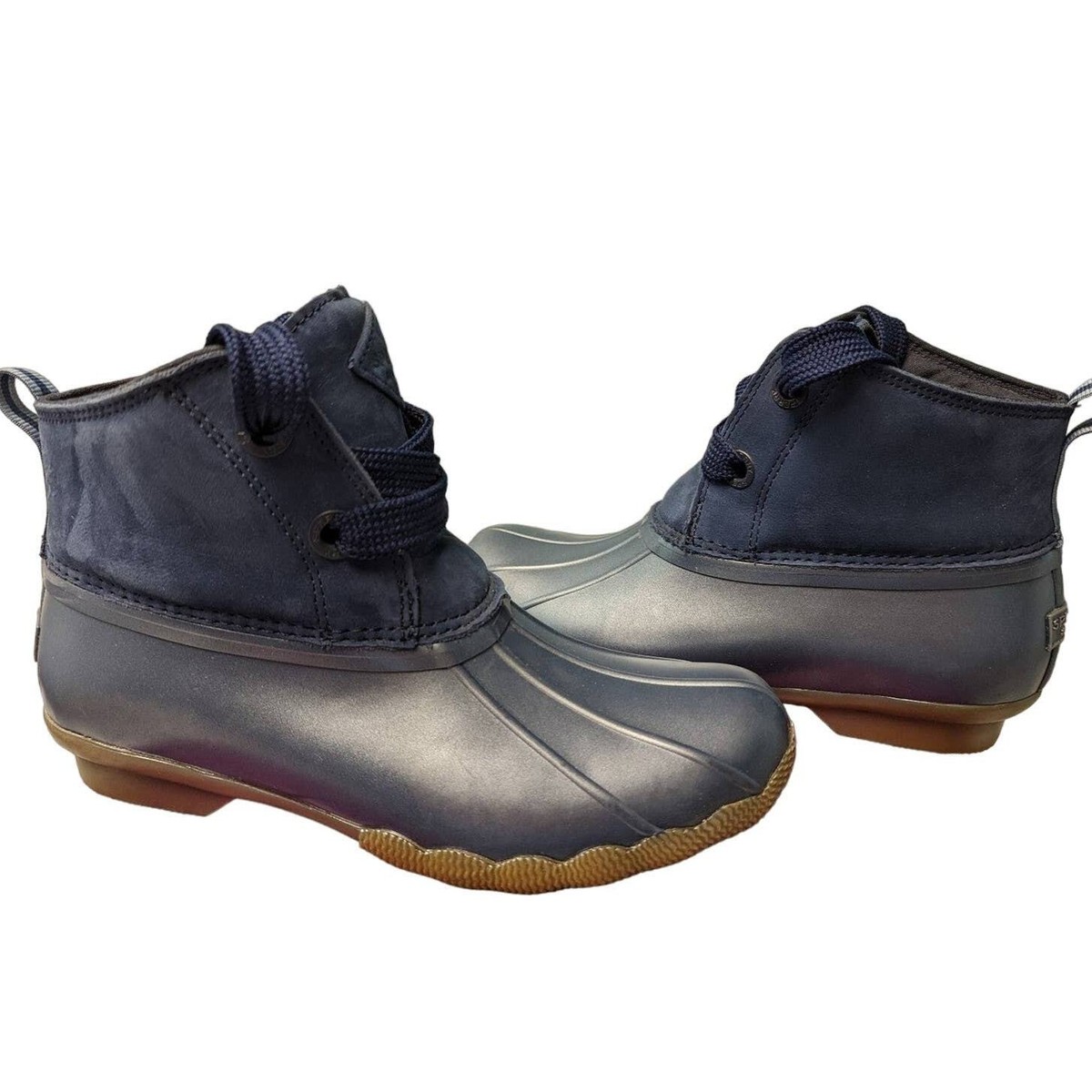 Women's Sperry, Saltwater 2-Eye Nubuck Duck Boot 7.5 | eBay UK