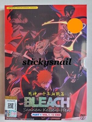 Bleach: Sennen Kessen-Hen (VOL.1 - 13End) ~ English Dubbed Version ~ DVD ~