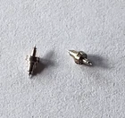 2 ELGIN 12 SIZE BALANCE STAFFS #2802 .163 LONG, PIVOT: 11 NOS  --BB-1648