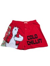 Vintage Coke Bottles Polar Bear Coca-Cola Boxers Shorts Underwear Adult Large