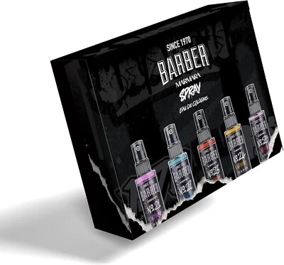 BARBER MARMARA Grafitti Mix Mini Eau de Cologne Spray - 5x 50ml