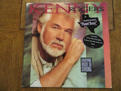Kenny Rogers   Something Inside So Strong 1989 Reprise 25792-1 Vinyl LP EX/VG+!!