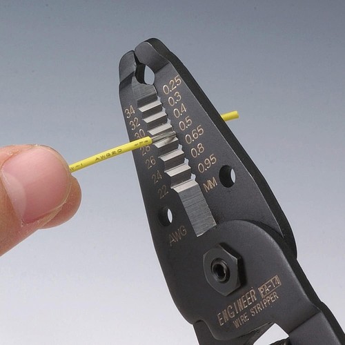 JAPAN ENGINEER Wire Micro Crimping Pliers Stripper For Ultra-Fine Wires PA-14 - Picture 3 of 6