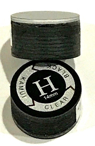 KAMUI HARD BLACK CLEAR POOL CUE TIPS BRAND NEW FREE SHIPPING BEST VALUE - Picture 4 of 7