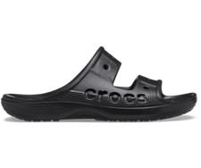 Crocs Men's and Women's Sandals - Baya Sandals Waterproof Shower Shoes Black