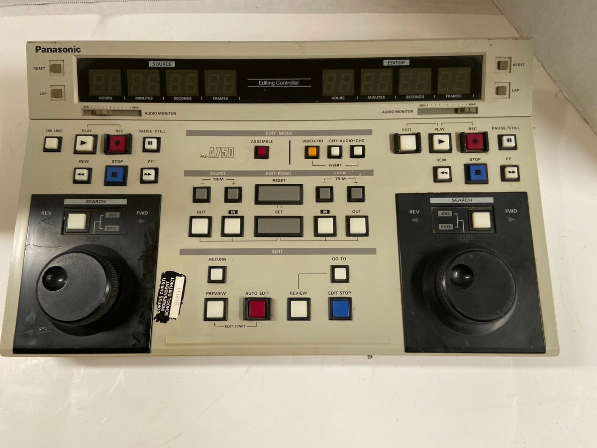希少品 PANASONIC AG-A750 映像変換コントローラー 動作未確認 希少品 PANASONIC AG-A750 映像変換コントローラー 動作未確認