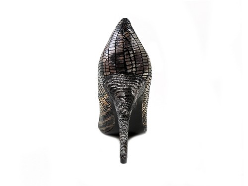 J.Renee Women's Tribute Pumps Marked Snake Print Leather Size 6.5 M - Picture 5 of 6