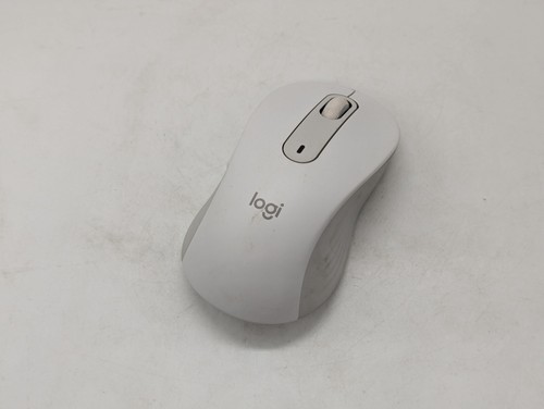 FAULTY Logitech Signature M650 L (large) mouse wireless Bluetooth white READ - Picture 2 of 12