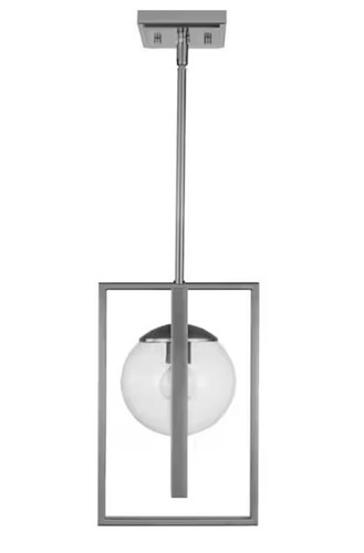 Progress Lighting Atwell 1-Light Brushed Nickel Pendant - Picture 2 of 9