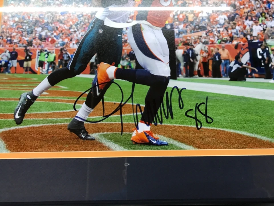 Fotografía firmada 11x14 de los Denver Broncos Demaryius Thomas Foto 2 de 4