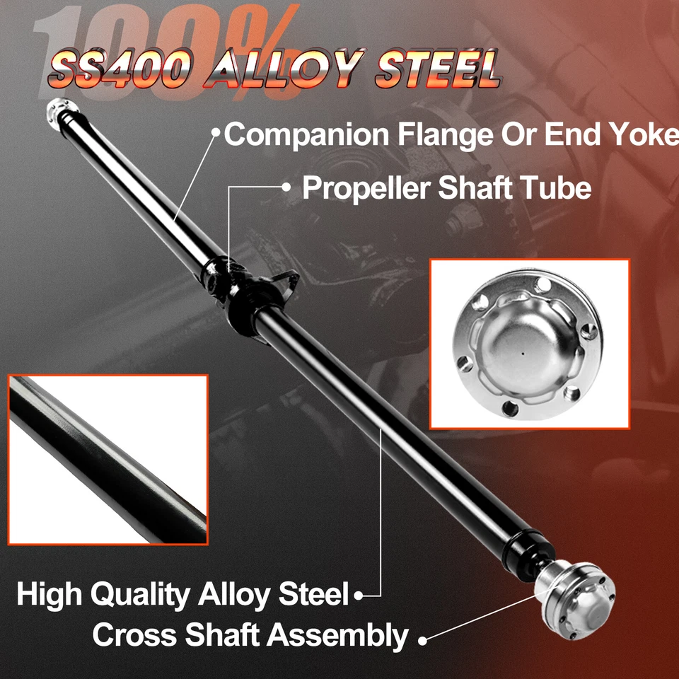 Rear Driveshaft Prop Shaft Assembly Propeller Fits Volvo S60 2003-2009 AWD Foto 2 de 4