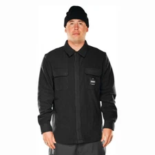Thirtytwo 32 DWR Rest Stop Black Mens Snowboard Fleece