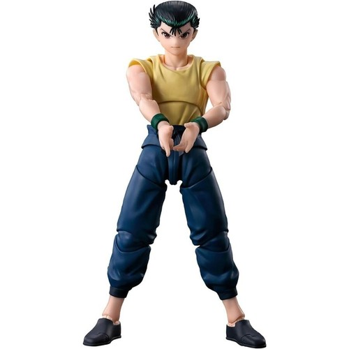 Yusuke Urameshi S.H.Figuarts Yu Hakusho Modellino 5,7" PVC Bandai Giappone - Foto 4 di 19