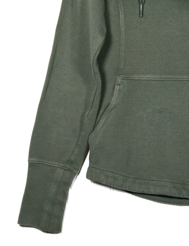 The North Face Women's Small P Zip Up Hoodie Sweatshirt Faded Olive Green - Picture 3 of 4