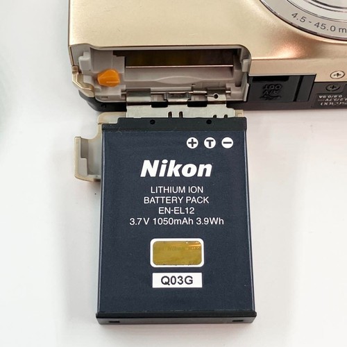 Nikon Digital Camera COOLPIX S Series S6300 Gold 10x 16MP Digital Camera Only - Picture 5 of 6
