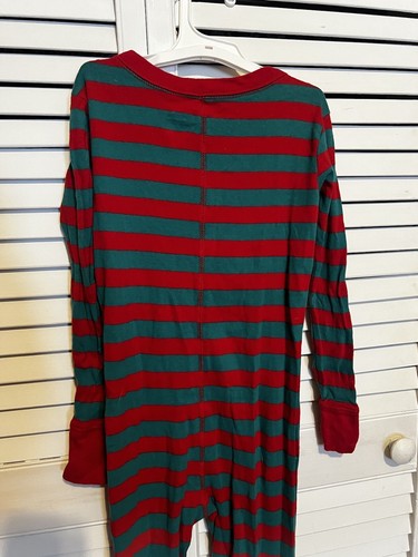 OLD NAVY Girls Boys Kids Size 6 Pajamas PJs Long Sleeve One Piece Striped - Picture 5 of 7