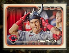 2024 Topps Series 2 Stuart Fairchild Golden Mirror Variation SSP 673