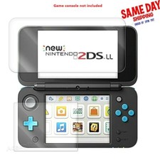 For New Nintendo 2DS XL Fully Covered Tempered Glass Screen Protector Shield