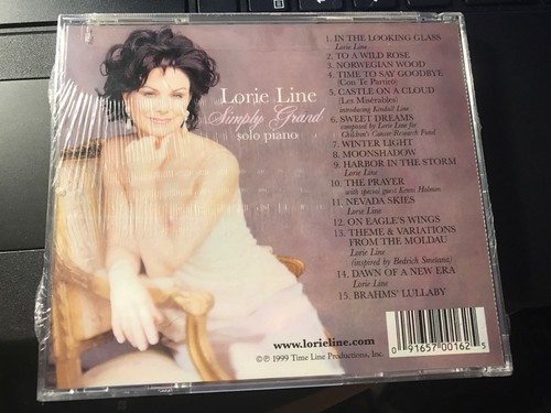 Lorie Line "Simply Grand" cd SEALED Time Line - Imagen 2 de 2