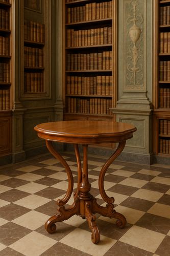 Mahogany Side Table Antique Wooden Table Solid Coffee Table Living Room Table - Picture 6 of 6