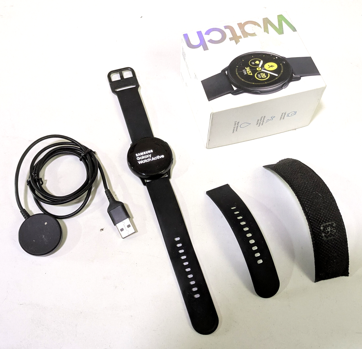 Samsung Galaxy Watch Active 40mm Smartwatch Black (SM - Main Image