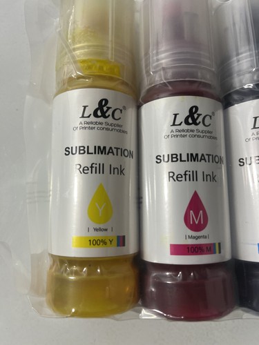 Sublimation Ink L&C Autofill Refill EcoTank Supertank Series Printers Designed - Picture 3 of 5