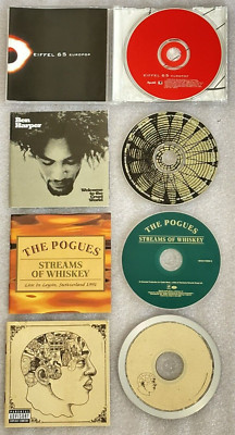 Lot of 4 CDs Ben Harper, Eiffel 65, The Pogues