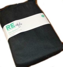 TARGET ROOM ESSENTIALS Solid Black TWIN BEDSKIRT NEW 1ST QUALITY