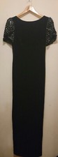Calvin Klein Women's Velvet Gown Black sz  small ( sz 4/6)