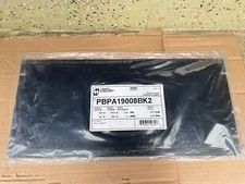 New Hammond Manufacturing Flat Panel .125” Aluminum РВРА19008BK2, 8.8”x19"