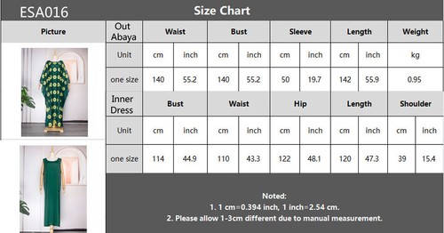 African Women Dashiki Oversize Dresses Evening Gown Dubai Kaftan Moroccan Caftan - Picture 185 of 323