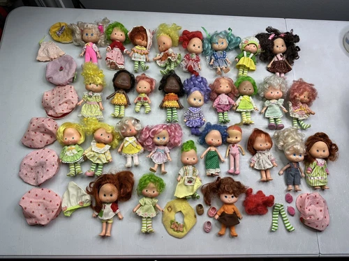 70s 80s Strawberry Shortcake Vintage Doll Lot With Accessories