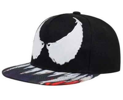 Venom Spiderman Marvel Snapback Cap Kappe Gamer Fan Merchandise Cosplay Mütze 