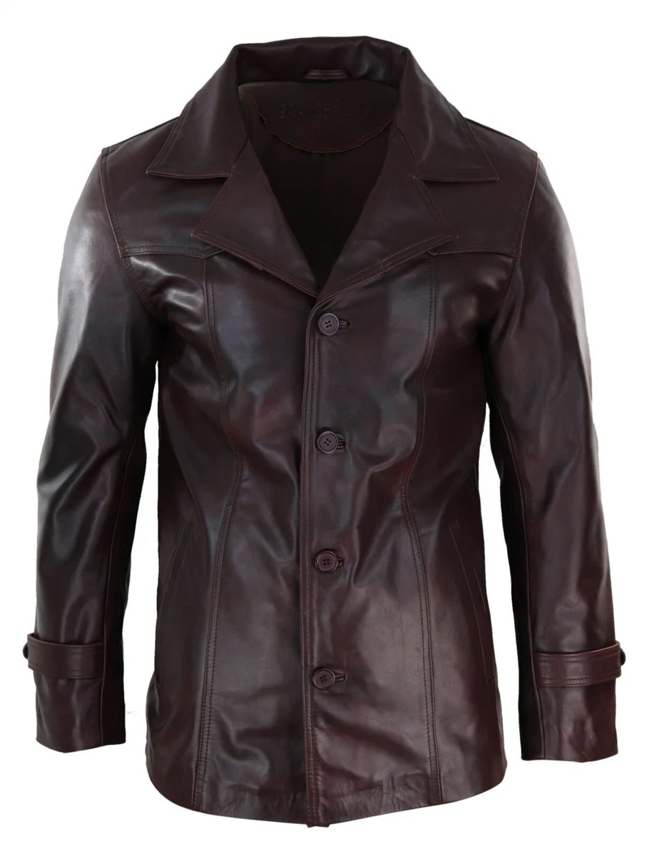 Crombie leather best sale jacket