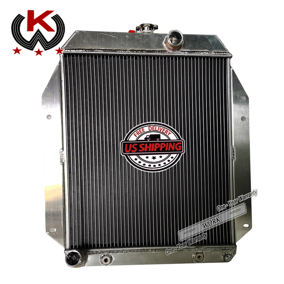 Aluminum Radiator for 1964-1970 1965 1966 1967 68 Dodge A100 4.5L 5.2L V8 Pickup - Image 2 of 4
