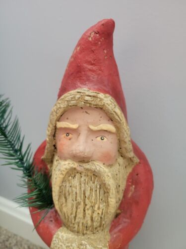 Folk Art Primitive Santa Belsnickel - Picture 2 of 5