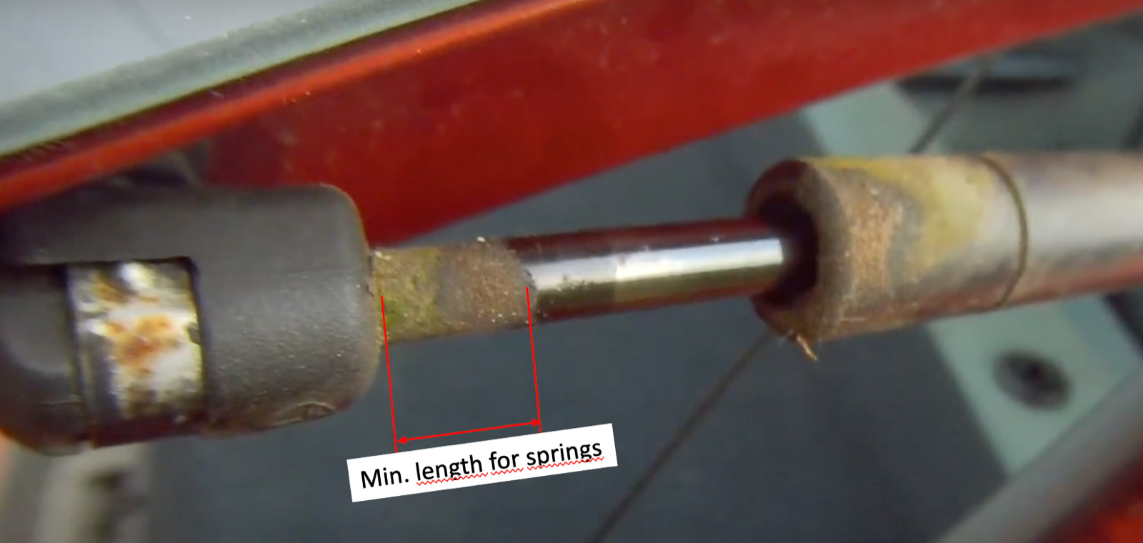 Springs for automatic trunk opening - Skoda Octavia and Fabia