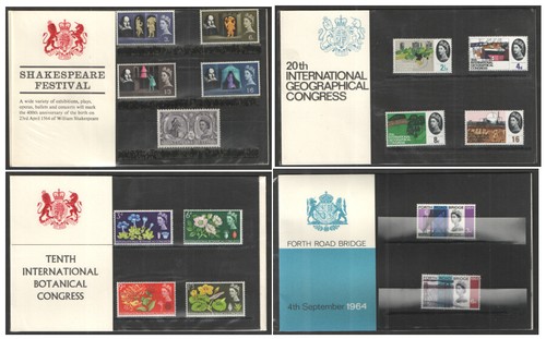 1964 Royal Mail Commemorative Presentation Packs. Each sold separately. - Picture 6 of 6