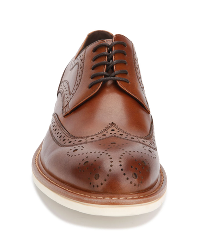 Kenneth Cole Reaction Klay Flex Lace Up MEN'S SHOES COLOR COGNAC SIZE 7 NIB - Picture 3 of 5