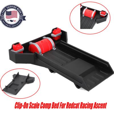 Universal 1/10 Scale 2.5oz ABS Clip-On Scale Comp Bed For Redcat Racing Ascent
