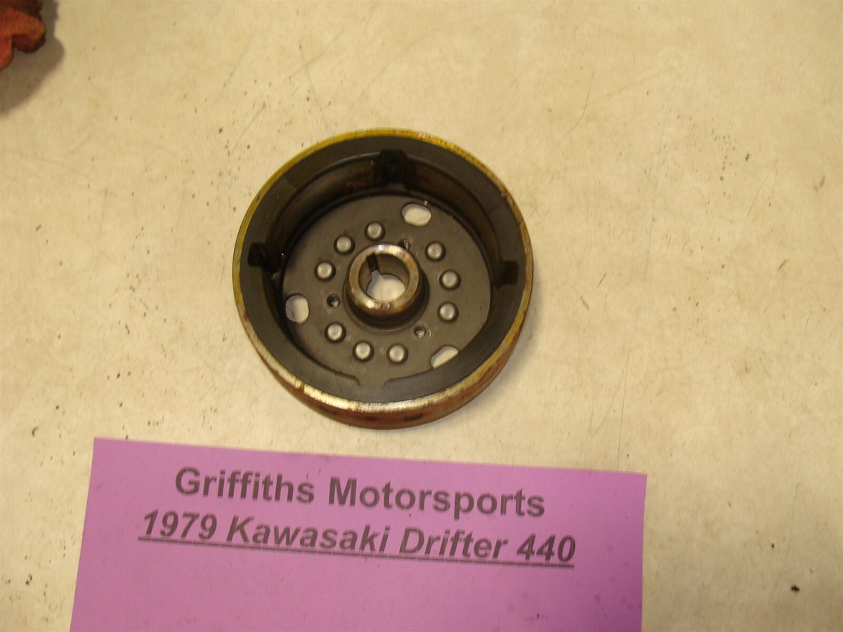 1979 KAWASAKI Drifter 440 TA440B flywheel rotor magneto FP4485 | eBay